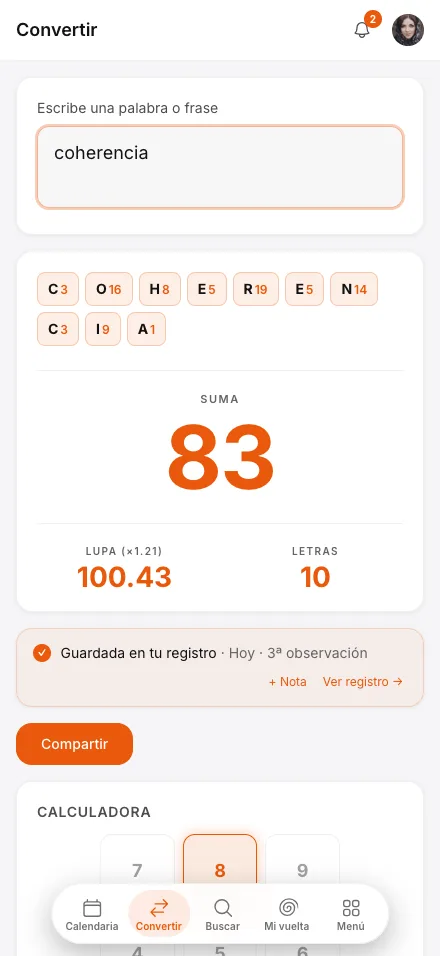 Convertir en el teléfono